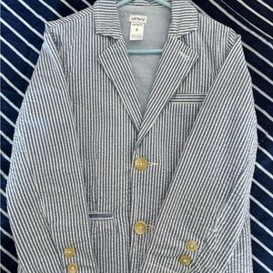 Carter's Blue Seersucker Blazer